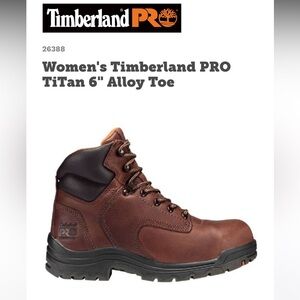 Women’s Timberland Pro Safety Toe Boots, EUC** make an offer **